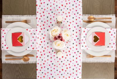 Image showing  Confetti Hearts Print Napkin, Set of 6