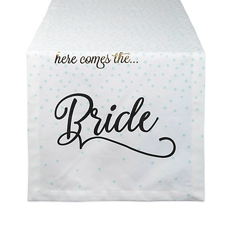 Design Imports Here Comes the Bride Table Runner