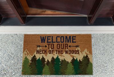 Image showing  Welcome Woods Decorative Doormat