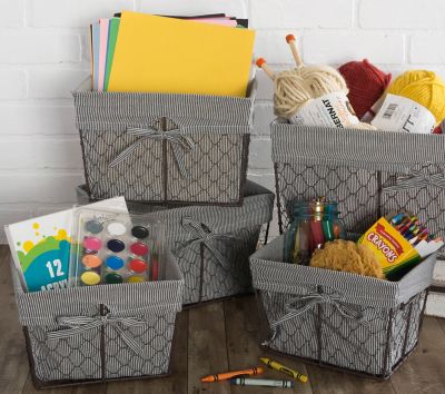 Image showing  Chicken Wire Basket Set, Assorted, 5 pc.