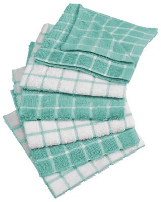 Zingz & Thingz Combo Windowpane Dishcloths, 6 pc.