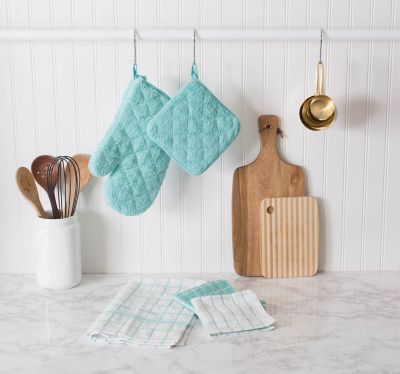Image showing  Combo Windowpane Dishcloths, 6 pc.