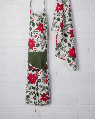 Image showing  Woodland Christmas Chef Apron, 32 in. x 28 in.