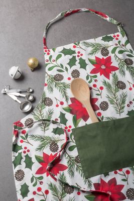 Image showing  Woodland Christmas Chef Apron, 32 in. x 28 in.