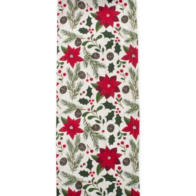 Image showing  Woodland Christmas Table Runner, 100% Cotton