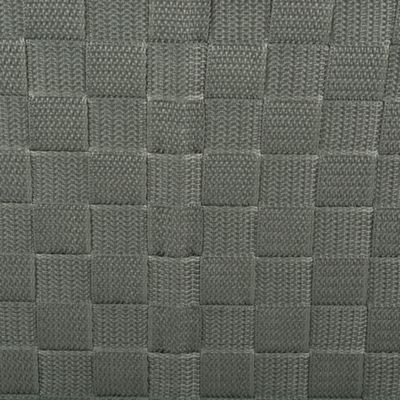 Image showing 5 th DII Basketweave Trapezoid Nylon Bins, 13 in. x 15 in. x 5 in., 2 pc.