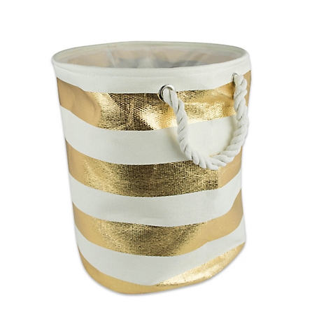 Zingz & Thingz Striped Round Paper Bin