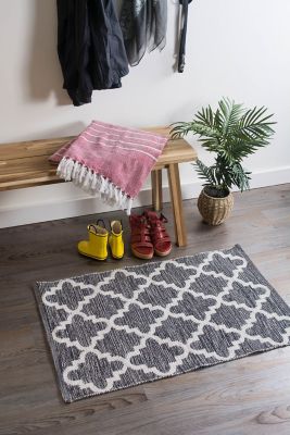 Image showing  Hand-Loomed Cotton Rug, 2 ft. x 3 ft.