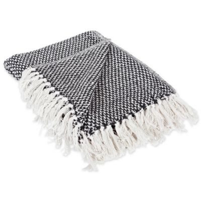 Zingz & Thingz Cotton Woven Throw Blanket, 50 in. x 60 in.