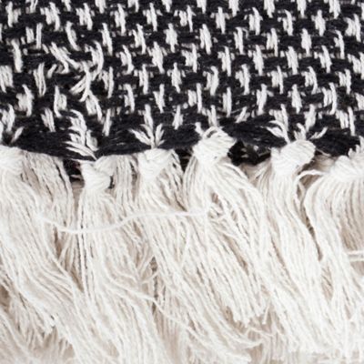 Image showing  Cotton Woven Throw Blanket, 50 in. x 60 in.