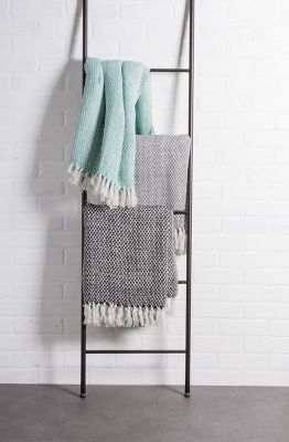 Image showing  Cotton Woven Throw Blanket, 50 in. x 60 in.