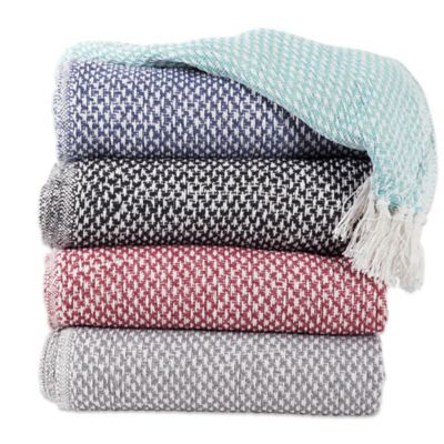 Image showing  Cotton Woven Throw Blanket, 50 in. x 60 in.