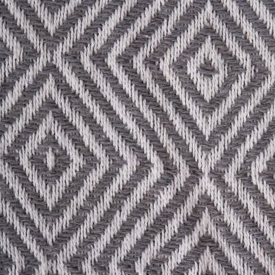 Image showing  Cotton Mineral X-Diamond Geometric Throw Blanket, 50 in. x 60 in.
