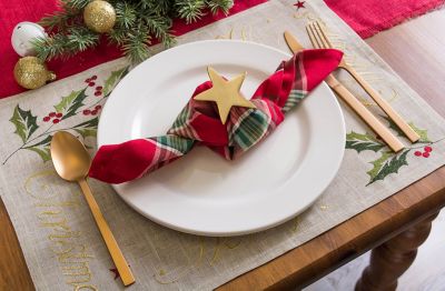 Image showing  Plaid Napkins, 6 pc.