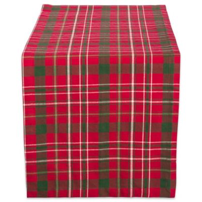 Zingz & Thingz Tartan Holly Plaid Table Runner