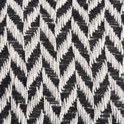 Image showing 6 th DII Cotton Zig-Zag Throw Blanket, 50 in. x 60 in.