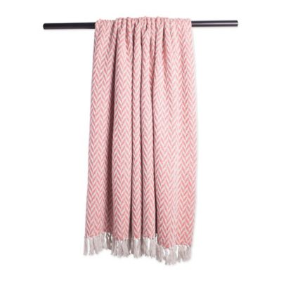 Image showing 1 th DII Cotton Zig-Zag Throw Blanket, 50 in. x 60 in.