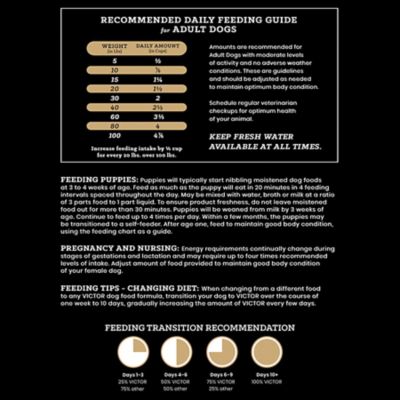 Image showing 8 th Victor Professional Formula All Life Stages Beef Recipe Dry Dog Food