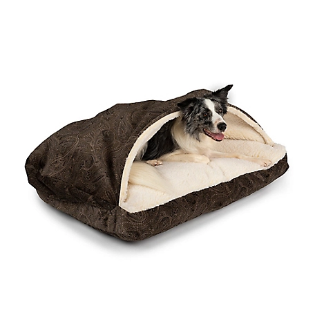 Snoozer Show Dog Premium Rectangle Cozy Cave Nesting Dog Bed