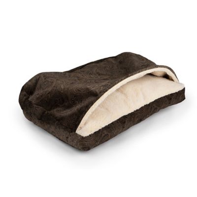 Image showing  Show Dog Premium Rectangular Cozy Cave Nesting Dog Bed