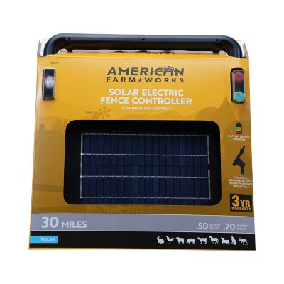 Image showing  0.5-Joule 30-Mile Solar-Powered Fence Energizer