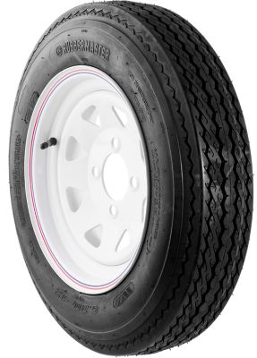 RubberMaster 5.7-8 4P 8x3.75 5 on 4.5 TR412 Stamped Tire and Wheel Assembly -  598945