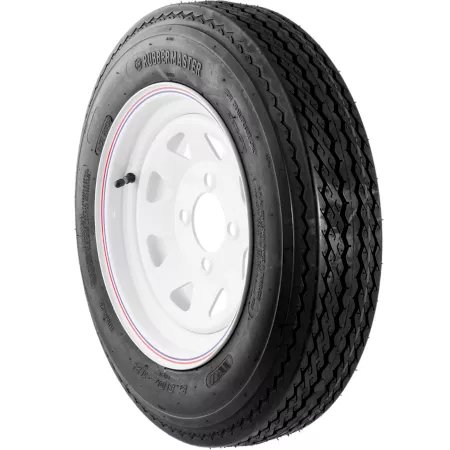 RubberMaster 5.7-8 8P 8x3.75 5 of 4.5 TR416 Stamped Tire and Wheel Assembly Trailer Tires