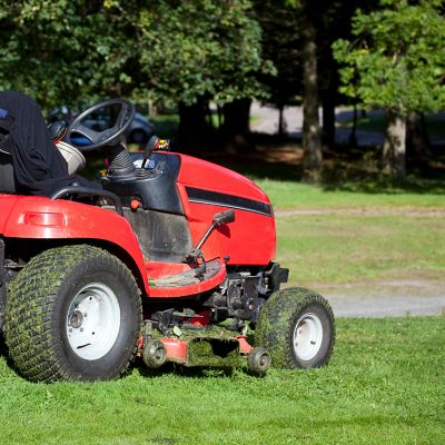 Image showing  16x7.50-8 4 Ply LawnGuard Tire and 5 on 4.5 Stamped Wheel Assembly