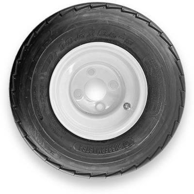 RubberMaster 16.5x6.50-8 6 Ply Highway Rib Tire and 4 on 4 Stamped Wheel  Assembly - www.unidentalce.com.br