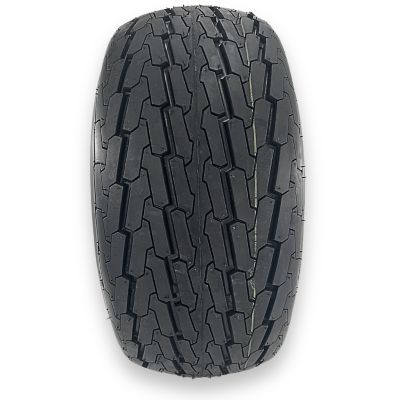 Image showing  18.5x8.50-8 4-Ply Highway Rib Tire and 5 on 4.5 Stamped Wheel Assembly