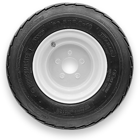 RubberMaster 20.5x8-10 6P and 10x6 5 on 4.5 TR412 Stamped Tire and Wheel Assembly