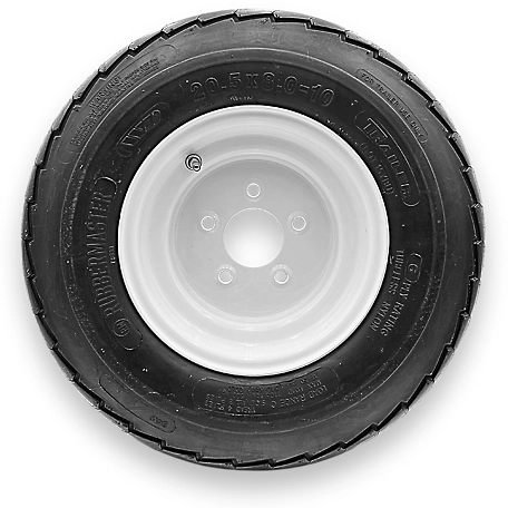 RubberMaster 20.5x8-10 10P and 10x6 5 on 4.5 TR416 Stamped Tire and Wheel Assembly