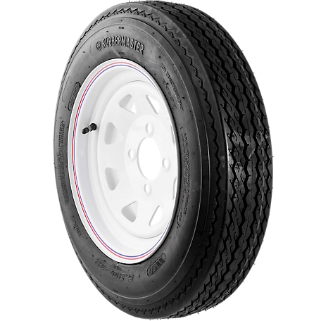 RubberMaster 5.3-12 6P and 12x4 5 on 4.5 TR600HP Spoke Tire and Wheel Assembly