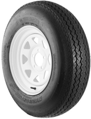 RubberMaster F78-15 6P and 15x6 6 on 5.5 TR413 Spoke Tire and Wheel Assembly