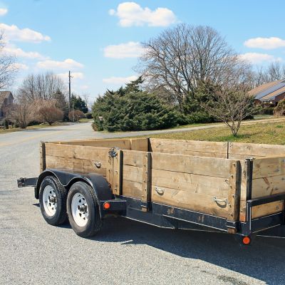 Image showing  H78-15 (ST225/75D15) 8-Ply Highway Rib Tire/6-on-5.5 8-Spoke Wheel Assembly