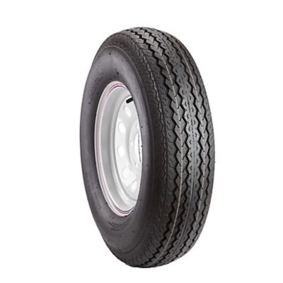 RubberMaster ST205/75R15 6P and 15x6 6 on 5.5 TR416S Spokes Tire and Wheel Assembly