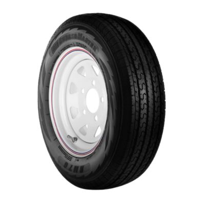 RubberMaster ST205/75R15 6P and 15x6 6 on 5.5 Modular Tire and Wheel Assembly