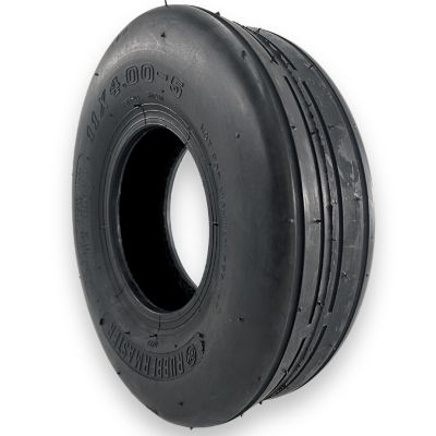 Image showing  11x4.00-5 Rib 4 Ply Tubeless Low Speed Tire