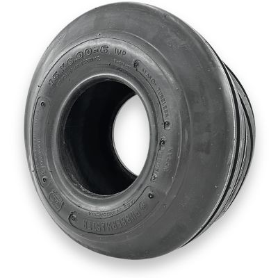 Image showing  15x6.00-6 Rib 4 Ply Tubeless Low Speed Tire