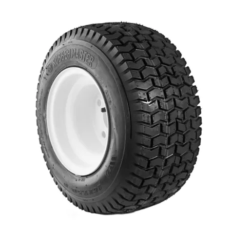 Deestone 4.10/3.50-4 4P TL TURF RubberMaster Tire Tire Only ATV Snow Plows