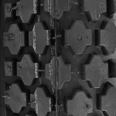 Image showing  4.10/3.50-4 Stud 4 Ply Tubeless Low Speed Tire