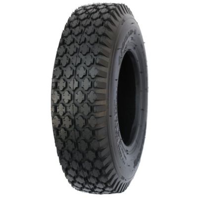 RubberMaster 4.10/3.50-6 4P Low-Speed Stud Tire Only, 450089 Trailer tire review