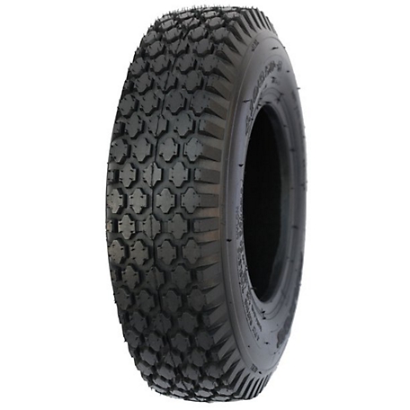 RubberMaster 4.10/3.50-6 4P Low-Speed Stud Tire Only, 450089