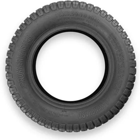 RubberMaster 18x8.50-10 LawnGuard 4-Ply Tubeless Low Speed Tire Mower Tires & Wheels