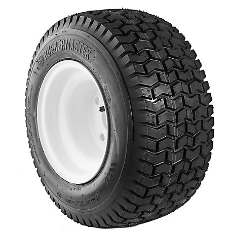 RubberMaster 20x10.00-8 4P Turf: S366K Turf Tire (Tire Only), 450364