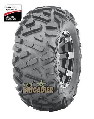 Master 27x10-12 Brigadier 6-Ply ATV/UTV Tire, Tire Only