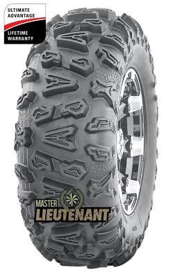 Master 25x10-12 Lieutenant 6-Ply ATV/UTV Tire, Tire Only