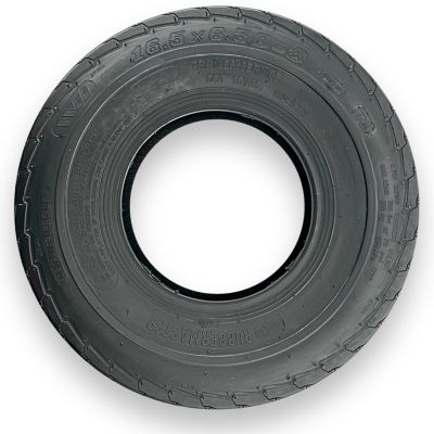 RubberMaster 16.5x6.50-8 6-Ply Highway Rib Tubeless High Speed Trailer Tire