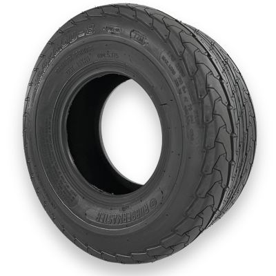 Image showing  16.5x6.50-8 6-Ply Highway Rib Tubeless High Speed Trailer Tire