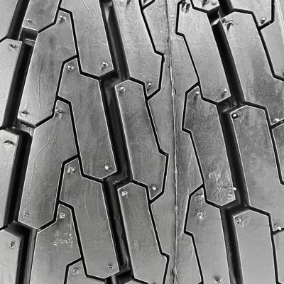 Image showing  18.5x8.50-8 4-Ply Highway Rib Tubeless High Speed Trailer Tire